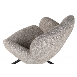 Tavi Swivel Dining Chair Taupe